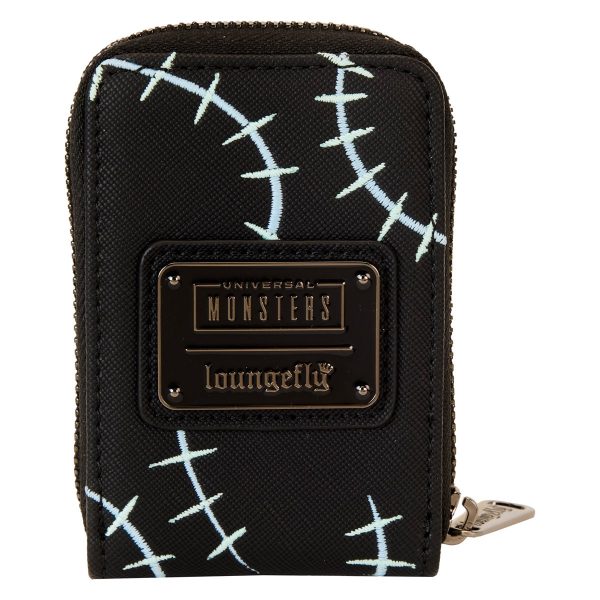 Universal Monsters Bride of Frankenstein Neon Mask Accordion Wallet - Image 3