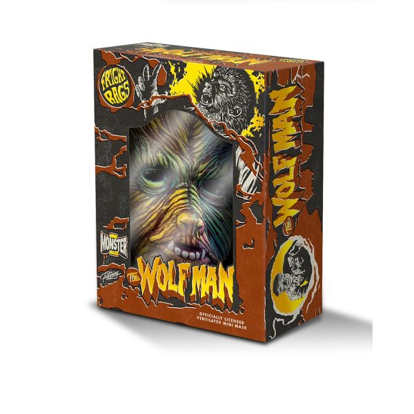 Universal Monsters Wolf Man Basil Gogos Mini-Mask - Previews Exclusive - Image 2