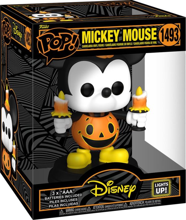 Mickey Mouse Halloween Light-Up Super Funko Pop! - Image 2