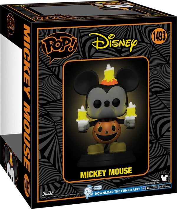 Mickey Mouse Halloween Light-Up Super Funko Pop! - Image 3