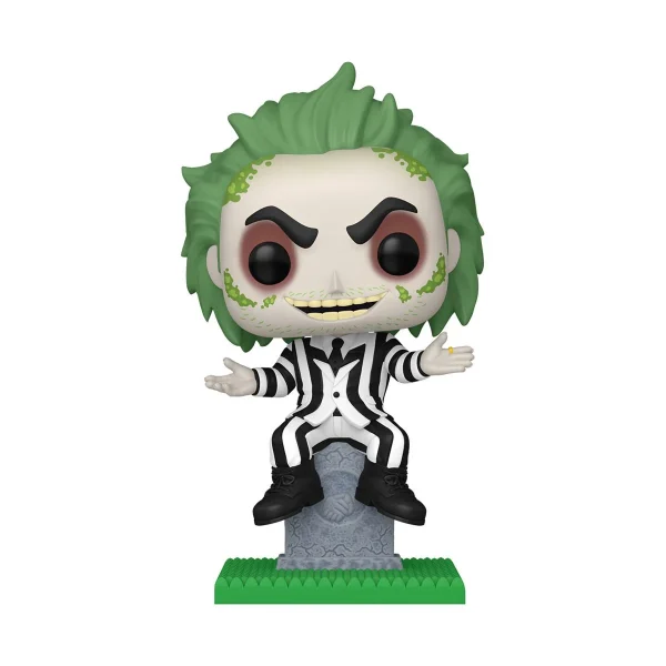 Beetlejuice on Tombstone Glow-in-the-Dark Funko Pop! Plus - Entertainment Earth Exclusive - Image 2