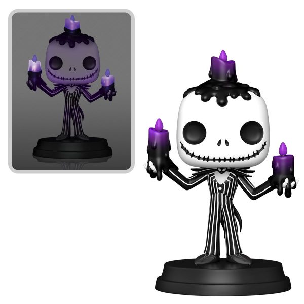 The Nightmare Before Christmas Jack Skellington Halloween Light-Up Super Funko Pop!