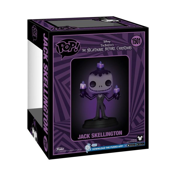 The Nightmare Before Christmas Jack Skellington Halloween Light-Up Super Funko Pop! - Image 3