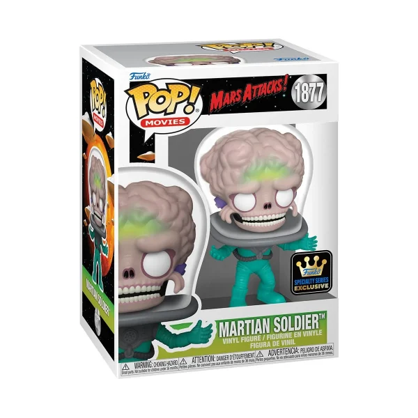 Mars Attacks Martian Soldier Funko Pop! - Specialty Series - Image 2