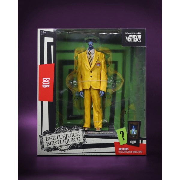 Movie Maniacs Beetlejuice Beetlejuice Wave 2 Bob the Shrinker Bob 6-Inch Posed Figure - Image 5