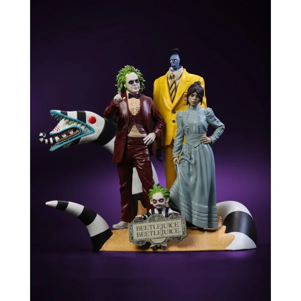 Movie Maniacs Beetlejuice Beetlejuice 6-Inch Scale Posed Figure 4-Pack - Image 2