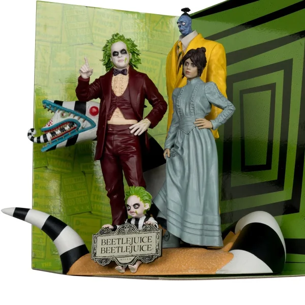 Movie Maniacs Beetlejuice Beetlejuice 6-Inch Scale Posed Figure 4-Pack - Image 3
