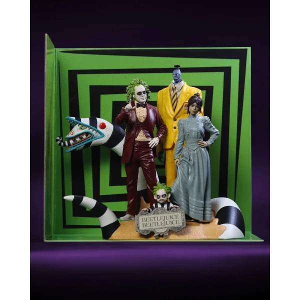Movie Maniacs Beetlejuice Beetlejuice 6-Inch Scale Posed Figure 4-Pack - Image 4