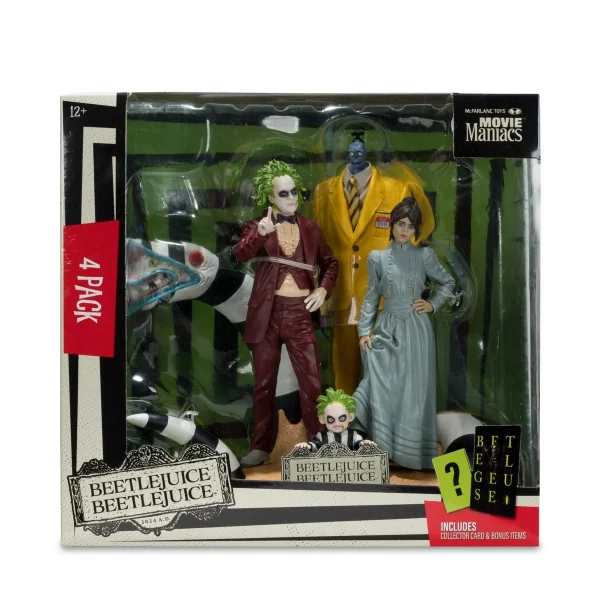 Movie Maniacs Beetlejuice Beetlejuice 6-Inch Scale Posed Figure 4-Pack - Image 5