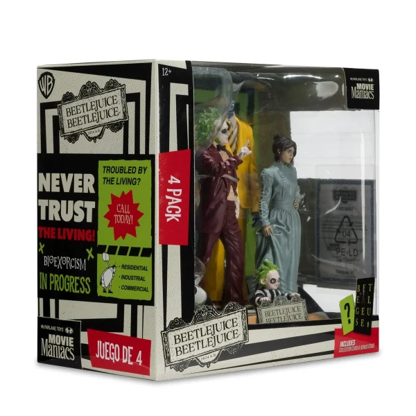 Movie Maniacs Beetlejuice Beetlejuice 6-Inch Scale Posed Figure 4-Pack - Image 6
