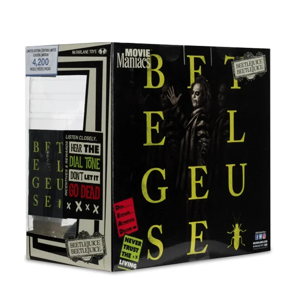Movie Maniacs Beetlejuice Beetlejuice 6-Inch Scale Posed Figure 4-Pack - Image 7
