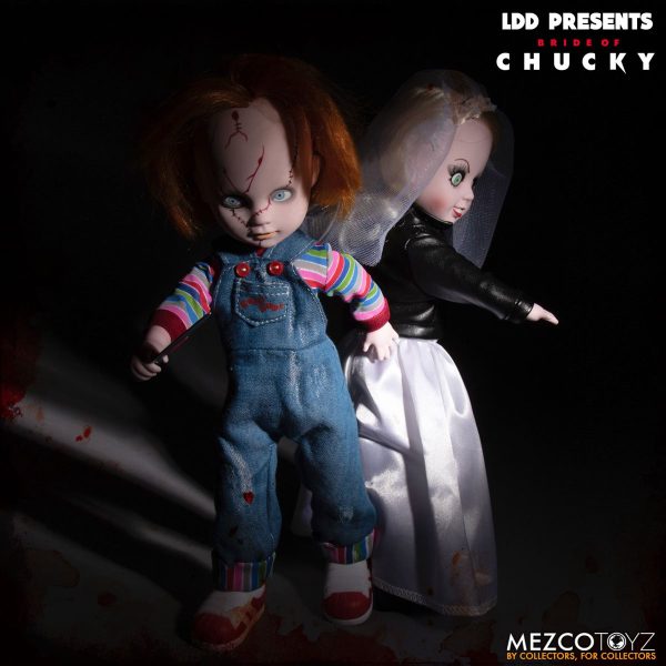LDD Presents Childs Play 4 Bride of Chucky Chucky and Tiffany Doll 2-Pack - Image 3