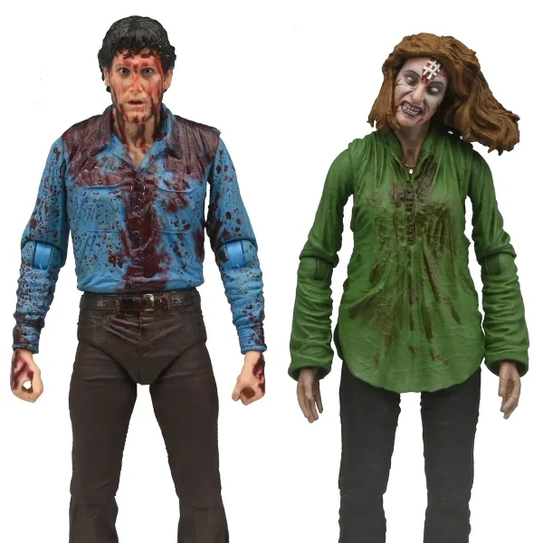 Evil Dead Ultimate Bloody Ash and Cheryl Williams 7-Inch Scale Action Figure 2-Pack - Image 2