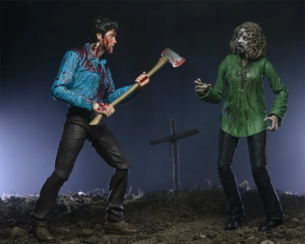 Evil Dead Ultimate Bloody Ash and Cheryl Williams 7-Inch Scale Action Figure 2-Pack - Image 3