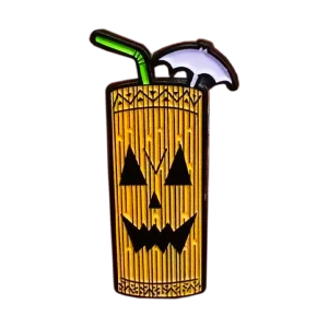 Summerween Tiki Mug Enamel Pin