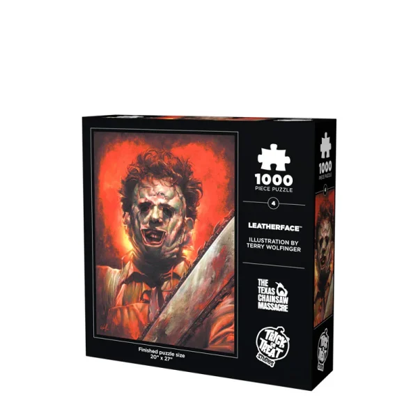 The Texas Chainsaw Massacre (1974) - Leatherface Jigsaw Puzzle - Image 2
