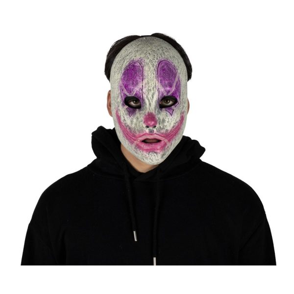 Rebel Pink Neon Black Light Reactive Mask