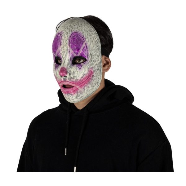 Rebel Pink Neon Black Light Reactive Mask - Image 3