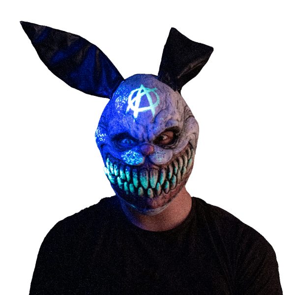 Nasty Bunny Black Light Reactive Mask - Image 2