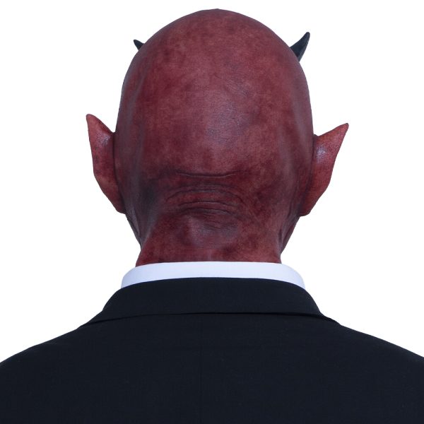 Hyper Masks: Lucifer Adult Latex Mask - Image 3