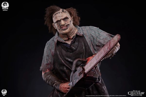 Leatherface 1:4 Scale Statue - Deluxe Edition - Image 10