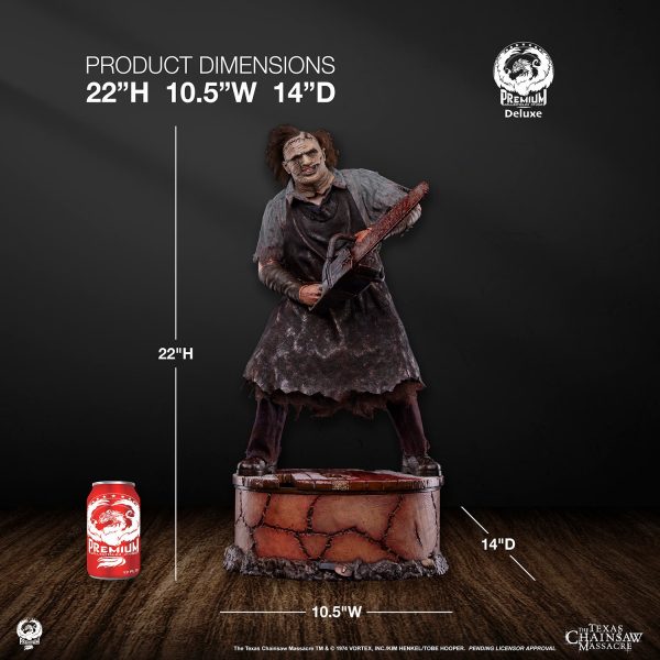 Leatherface 1:4 Scale Statue - Deluxe Edition - Image 16