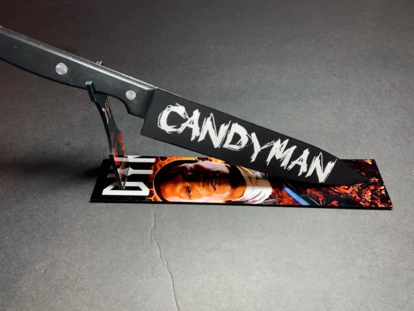 Candyman 1992 Horror Kitchen Knife With Stand - Image 3