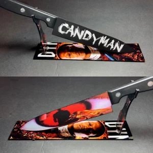 Candyman 1992 Horror Kitchen Knife With Stand