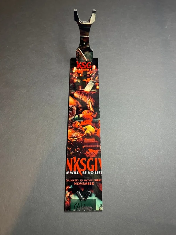 Thanksgiving Horror Movie 2023 Kitchen Knife with Stand - Image 2