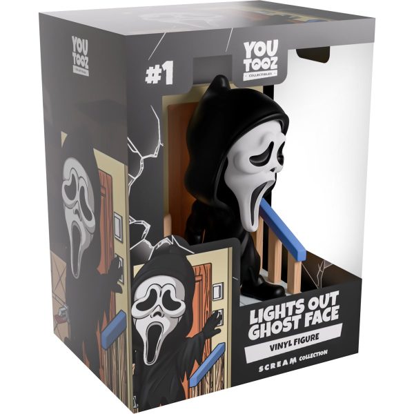 Scream Collection Ghost Face Lights Out Vinyl Figure #1 - Image 4