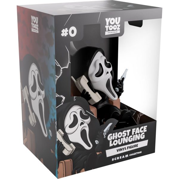 Scream Collection Ghost Face Lounging Vinyl Figure #0 - Image 5