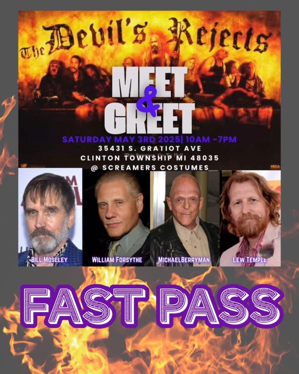 Halfway to Halloween The Devil's Rejects Meet and Greet FAST PASS