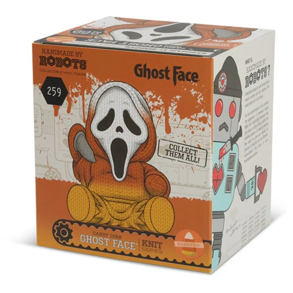 Ghost Face #259 Limited Edition Candy Corn Scented Handmade By Robots Vinyl Figure - Image 4