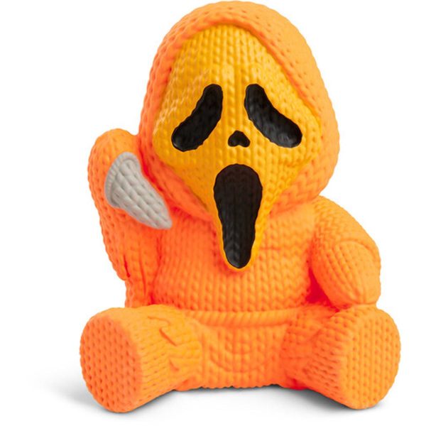 Ghost Face #264 Limited Edition Pumpkin Orange Glow-in-the-Dark Handmade By Robots Vinyl Figure - Image 2