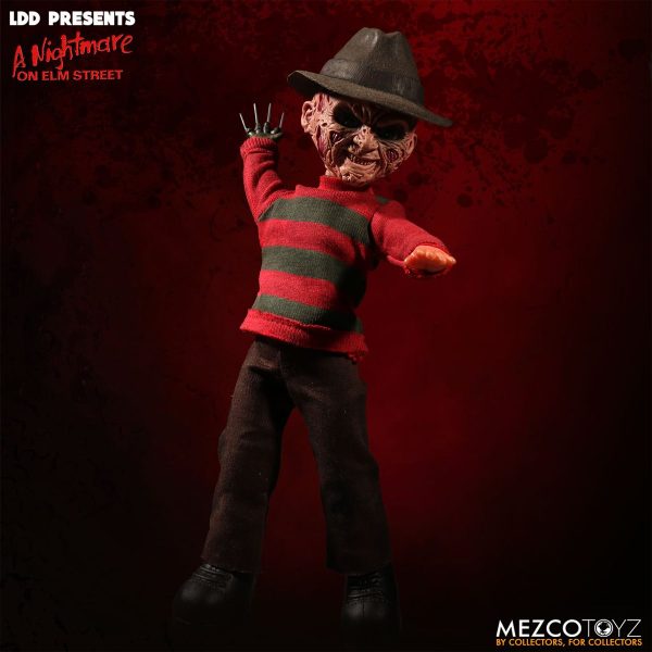 LDD Presents A Nightmare on Elm Street Talking Freddy Krueger 10-Inch Doll - Image 3