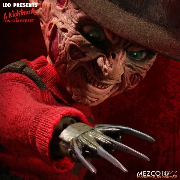 LDD Presents A Nightmare on Elm Street Talking Freddy Krueger 10-Inch Doll - Image 4