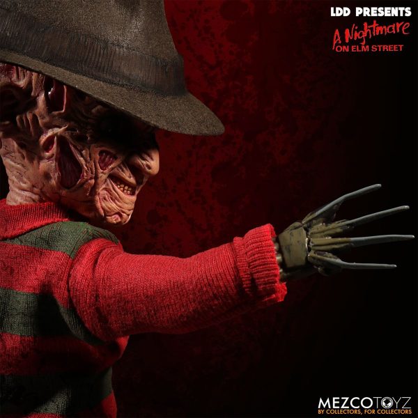 LDD Presents A Nightmare on Elm Street Talking Freddy Krueger 10-Inch Doll - Image 5