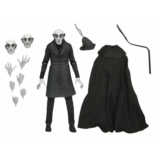Nosferatu Ultimate Count Orlok Black & White Action Figure