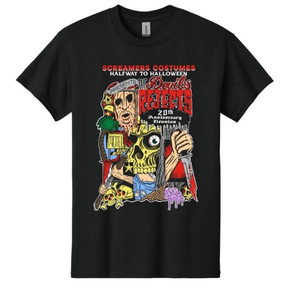 The Devil's Rejects 20th Anniversary Halfway to Halloween T Shirt 2025
