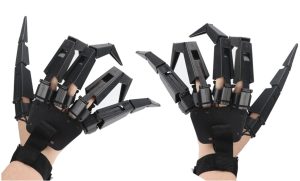 Articulating Finger Gloves - Black