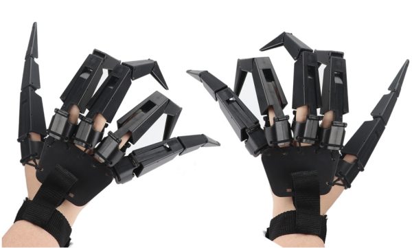 Articulating Finger Gloves - Black