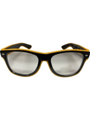 Wayward Traveler Glasses Lite Up Yellow EL Wire
