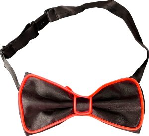Lite Up Bow Tie - Red