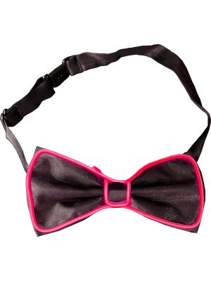 Lite Up Bow Tie - Pink