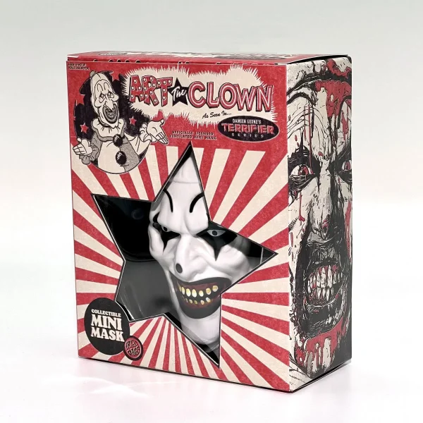 Terrifier: Art The Clown Vintage Mini Mask - Image 2