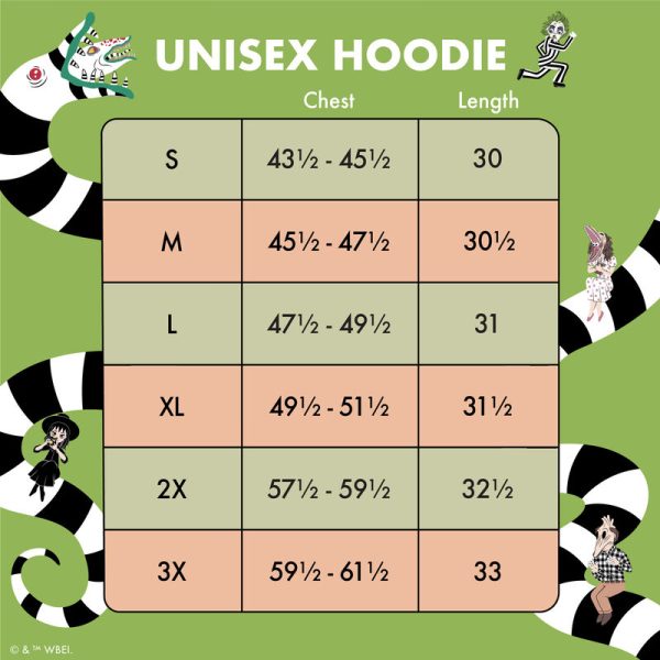 Beetlejuice Sandworm Glow-in-the-Dark Hoodie - Image 5