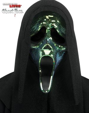 Ghost Face Disco Oil Slick Mask