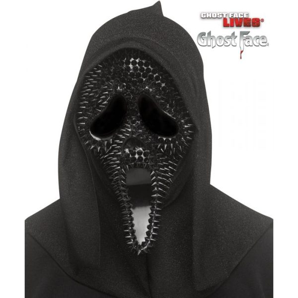 Ghost Face Black Spiked Mask