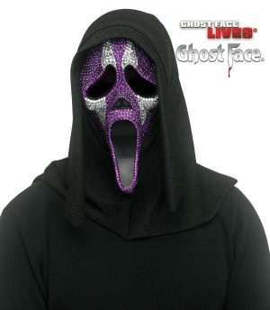 Ghost Face Jester Bling Mask