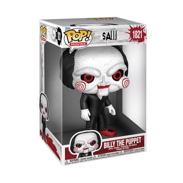 Saw Billy the Puppet Jumbo 10-Inch Funko Pop - Image 2